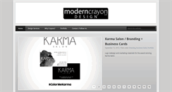 Desktop Screenshot of moderncrayon.com
